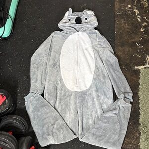 Gray Koala Onesie Costume
